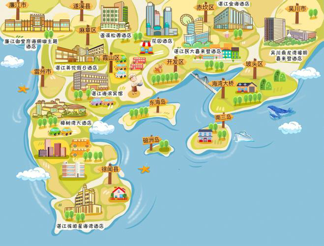 韩城手绘地图旅游的艺术指南